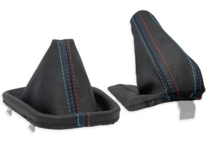 MANGUITO DE CAMBIO BOLSA DE FRENO DE MANO BMW Z3 1995-2002 PIEL NATURAL COSTURA /M/ - Imagen 1 de 5
