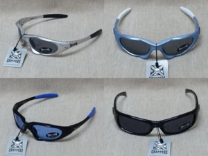 Boys Choppers Sunglasses- Black, Baby Blue, Royal Blue, Silver - Picture 1 of 22