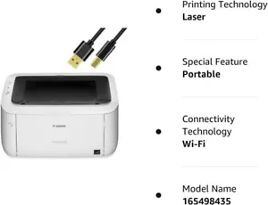 Canon Wireless Laser Printer. Home and Office use + 6 ft Neego cable *NO INK* - Picture 1 of 7