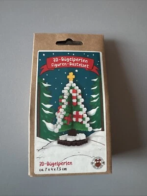 FLYING TIGER TRENDHAUS 3D BÜGELPERLEN BASTELSET WEIHNACHTSBAUM NEU UNBENUTZT OVP - Bild 1 von 4