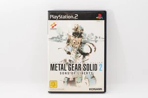 Metal Gear Solid 2 II Sons Of Liberty PS2 PlayStation 2 Japan JP Game #540 - Picture 1 of 7