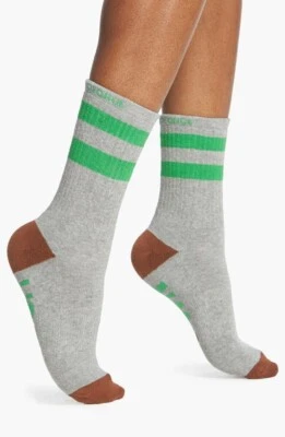 Arthur George by R. Kardashian Mujer Marrón Touch Down Crew Calcetines Zapato 5-11 Foto 1 de 4