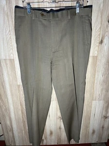 1818 Madison Brooks Brothers Herren braun Wolle solide Anzughose 38 x 29 $ 150 - Bild 1 von 13