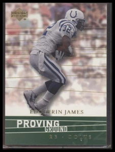 2001 Upper Deck Edgerrin James #PG18 Proving Ground Indianapolis Colts - Bild 1 von 2