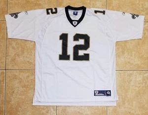 Vintage Reebok Onfield Stitched New Orleans Saints Jersey #12 Colston Size 2XL+2 - Picture 1 of 22