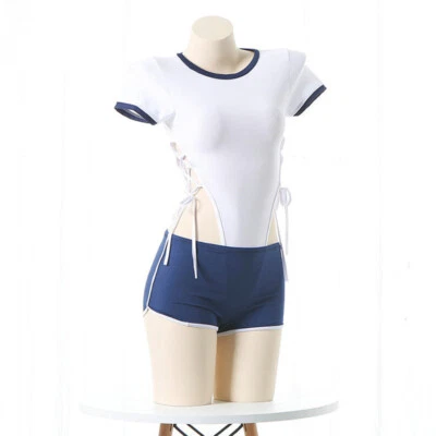 Roupa íntima escolar japonesa Kawaii uniforme de estudantes meninas cosplay Sukumizu - Imagem 1 de 4