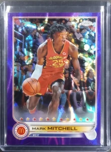 2022 Topps Chrome Mark Mitchell McDonalds #18 Purple /299 - Picture 1 of 3