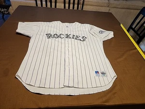 Camiseta Russell Athletic Diamond Collection Colorado Rockies Auténtica Talla 52 - Imagen 1 de 10