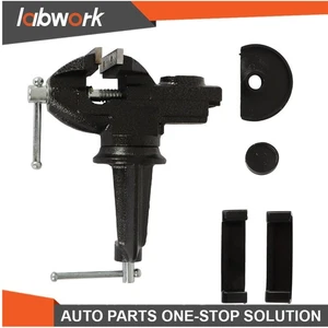 Labwork Universal Table Vise 70mm 360° Swivel Base Bench Clamp Home Black - Picture 1 of 12