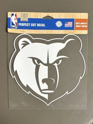 Memphis Grizzlies NBA 8x8 Die Cut Decal Wincraft NEW!!! - Image 1 of 2