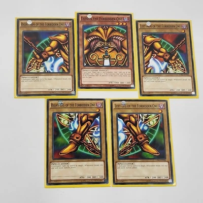 Yugioh Common Exodia The Fobidden One Set LDK2 LDK2-ENY04 Exodia Set  - Image 1 of 4
