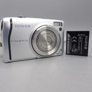 Fujifilm Digital Camera FinePix F47fd 8.3MP Silver Tested *Read* - Picture 1 of 10