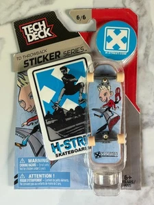 Adesivo Tech Deck TD Throwback serie H-Street.com Ron Allen Skateboard 6/6 - Foto 1 di 2
