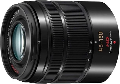 Panasonic LUMIX H-FS45150 G Vario 45-150mm Interchangeable Telephoto Zoom Lens - Image 1 of 2