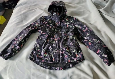 Girls North Face Hooded Rain Jacket SIZE 10/12 - Image 1 of 4