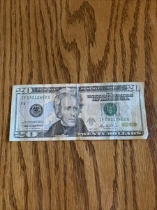 $20 Dollar Birthday Note Circulated 2006 Series 09212452 Future - Picture 1 of 6