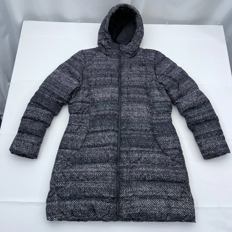 Jaqueta acolchoada The North Face Gotham 550 Goose Down Parka feminina GG preta com capuz - Imagem 1 de 4