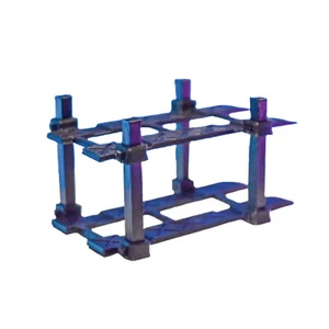 Diorama 1/64 Parking Lot Model Double Lift Rack Model Garage Scene Building Tol0 - Picture 1 of 12