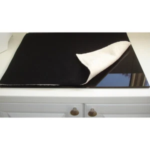 Induction Hob Cover Mat Black Range Oven Belling NEFF Miele Stove Beko AEG 60x55 - Picture 1 of 8