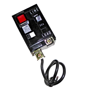 Mitsubishi 30A 30mA Earth Leakage Circuit Breaker NVB50-P 30Amp Single Pole 240V - Picture 1 of 8