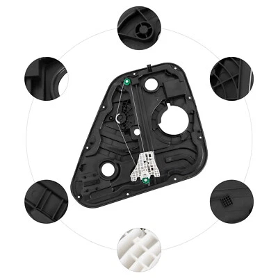 Regulador de ventana eléctrica trasero izquierdo de fábrica OEM sin motor para Hyundai Tucson 16-21 Foto 1 de 4