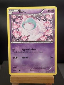 Pokemon Card Ralts RC8/RC25 Holo Legendary Treasures Light Play