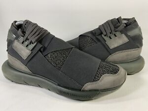 Adidas Y-3 Qasa High schwarz grau Herren Größe 6,5 CG3194 Turnschuhe