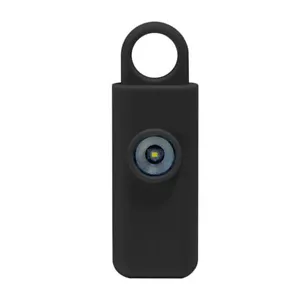 Personal Panic Alarm 130dB and Strobe Black Security Safety Loud Keychain Panic - Picture 1 of 6