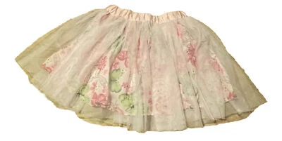 Falda Tutú 3T Rosa Calabaza Parche En Capas Niñas Niños Disfraz de Baile Foto 1 de 4