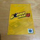 Nintendo 64 N64 Instruction Manual - Ntsc Usa - Bomberman 64
