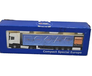 Joal CSE Scania Truck With Trailer Euro Resin 1:50 Scale diecast Lorry Boxed - Picture 1 of 11