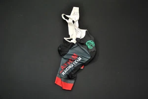Starbucks Latham Racing Team Cycling Bib Shorts Men's Medium M Black 21123T - Picture 1 of 5