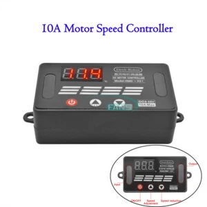 8-55V Max 10A PWM DC Motor Speed Regulator Power Controller w/ Digital Display - Picture 1 of 11