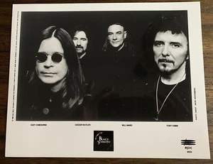 Black Sabbath Promo Bild SCHWARZ & WEISS - 8" x 10" - Bild 1 von 2