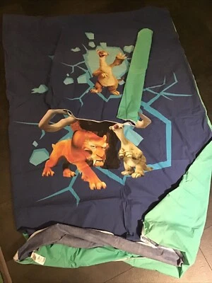 Bettwäsche , Ice Age , 135 x 200 , Kopfkissen 80 x 80 - Bild 1 von 4