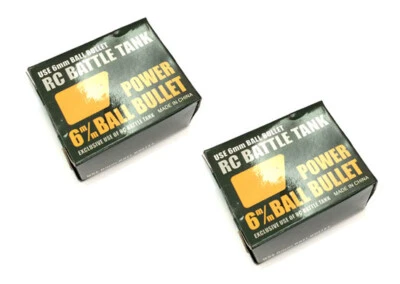 Heng long 1/16 1/24 RC Tank 6mm BB Ball Bullets Accessory Part Airsoft x 2 Box - Image 1 of 3