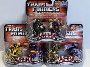Transformers Universe Robots Autobot Hound Blitzwing Rattrap Megatron Galvatron - Picture 1 of 5