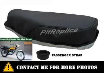 *SIN TARIFA* FUNDA ASIENTO HONDA XL250 K3/K4 1976 1977 *ESPUMA ASIENTO PEQUEÑO* [HVCSA] Foto 1 de 4