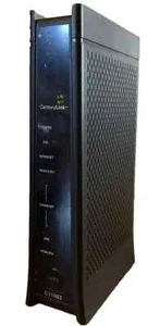 Century Link ZyXEL C1100Z DSL Modem / Router / WIFI ROUTER w/AC Adapter/Cables - Picture 1 of 2