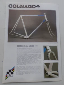 COLNAGO ESA MEXICO FLYER - HOLANDÉS - EXCELENTE - Imagen 1 de 2
