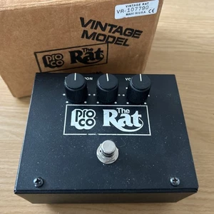 Pro Co Rat Big Box Reissue Distortion Pedal, "Vintage Model" LM308 with box USA - Bild 1 von 8