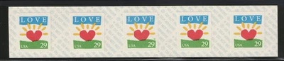 SCOTT#2813b, 29c LOVE.  PNC5, PLT.#B1. VF & NH. - Image 1 of 2