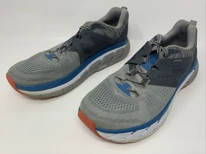 Scarpe da corsa sportive Hoka One One Gaviota 2 da uomo taglia 10,5 sneakers grigie - Foto 1 di 10