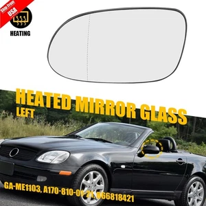 Driver Left Side Heated Mirror Glass w/ Backing for Mercedes-Benz E320 S600 C220 - Picture 1 of 12