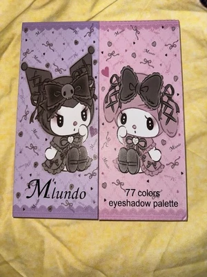 Sanrio моя мелодия Kuromi огромный макияж макияж паллета глаз щеки тени редкий вид - Изображение 1 из 4