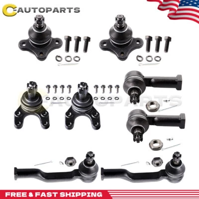 Front Inner Outer Tie Rod Ends Ball Joints For 1987-1993 Mazda B2000 B2200 B2600 - Image 1 of 4