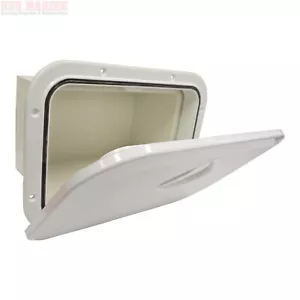 Boat Marine Deluxe Storage Hatch Box White 375mm x 275mm Caravan RV - Picture 1 of 2