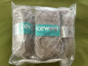 LOTE DE COLECCIÓN NU 4 1.75 OZ GRIS BREZO REYNOLDS ALAFOSS LANA DE HIELO HILO ISELANDÉS 356 - Imagen 1 de 5