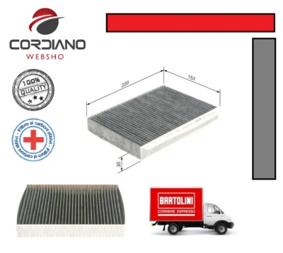 Filtro Abitacolo Fiat 500L 500X Jeep Renegade Compass Aria ai Carboni Attivi - Image 1 of 4