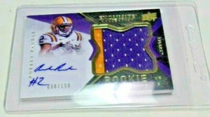 RUEBEN RANDLE LSU,2012 UPPER DECK EXQUISITE GAME USED JERSEY /150 SIGNED CARD - Picture 1 of 2
